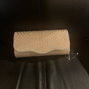 Elegant Gold Evening Clutch